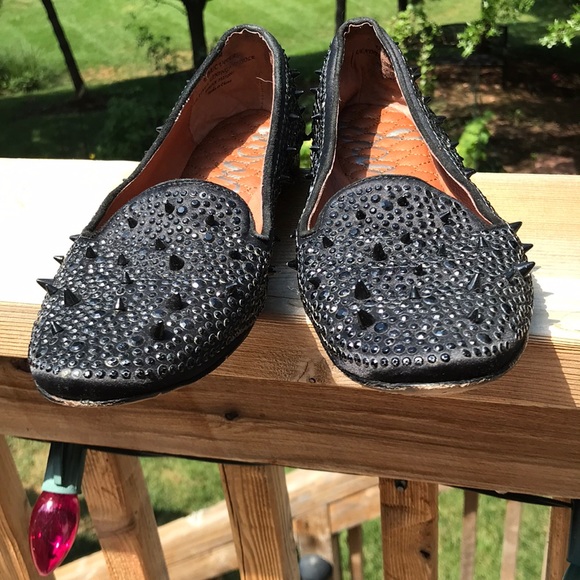 Sam Edelman beaded black flats - Picture 2 of 5